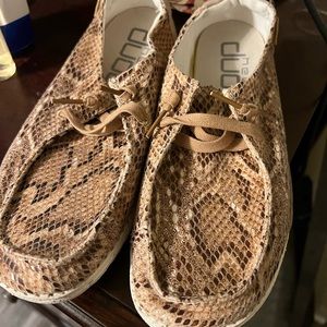 Snake Skin Hey Dudes
